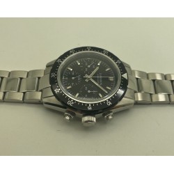 Montre Chronographe Landeron TRI-COMPAX à remontage manuel Saphir Etanche 10 ATM