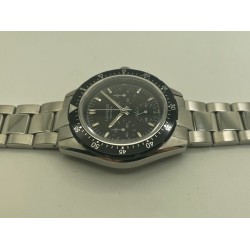 Montre Chronographe Landeron TRI-COMPAX à remontage manuel Saphir Etanche 10 ATM