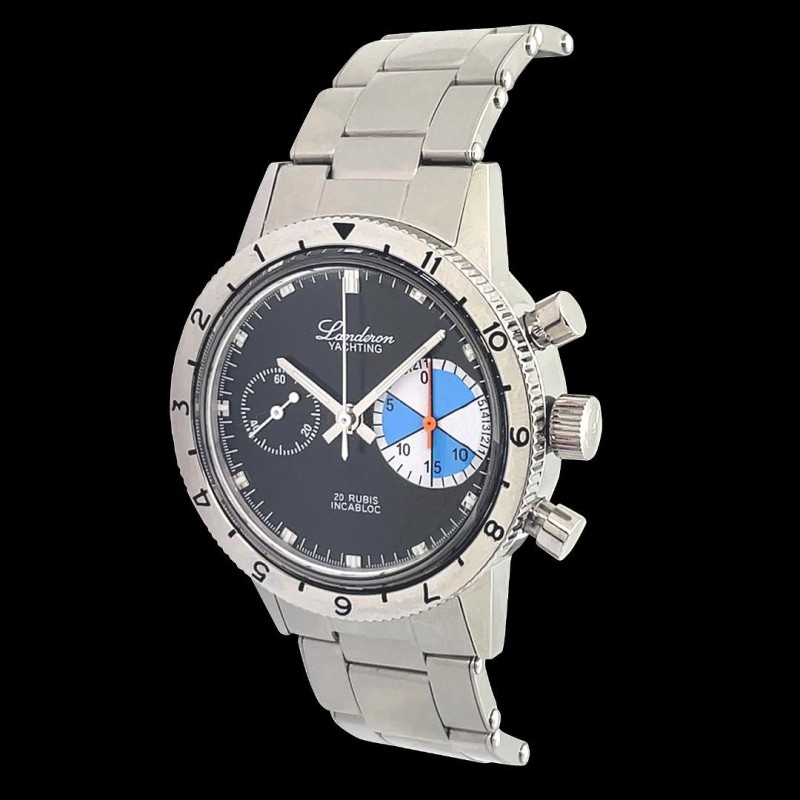 Montre Chronographe Landeron Type 20 Yachting