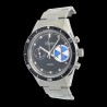 Montre Chronographe Landeron YACHTING PILOTE Mécanique Bracelet Acier Oyster Riveté