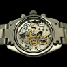 Montre Chronographe Landeron YACHTING Verre Saphir Mécanique Bracelet Acier