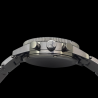 Montre Chronographe Landeron TYPE 20 PANDA TRICOMPAX Bracelet Mécanique Acier