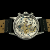 Montre Chronographe Landeron TYPE 20 PANDA TRICOMPAX MECANIQUE Bracelet Cuir